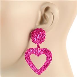 Heart Casting Earring