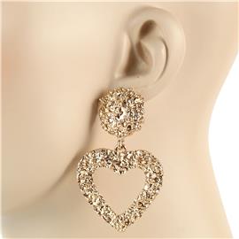 Heart Casting Earring