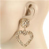 Heart Casting Earring