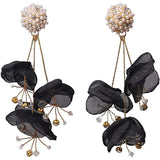 Bloom Flower Drop Earrings