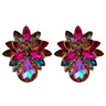 Diamond Lily Gem Earrings