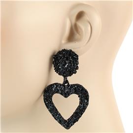 Heart Casting Earring