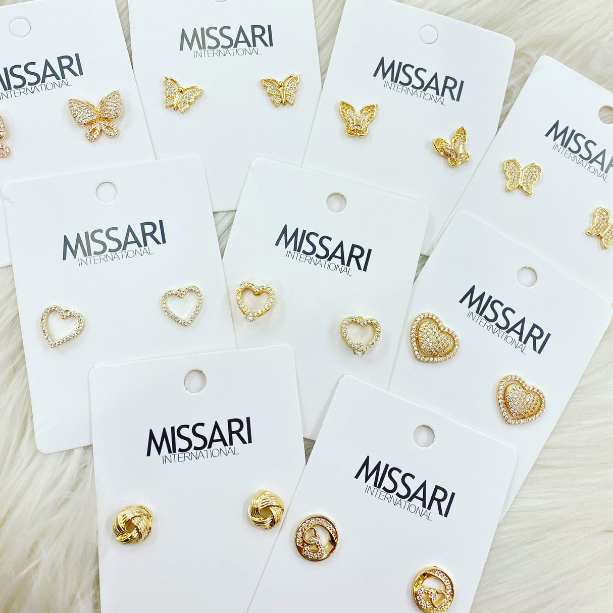 Gold plated knobs