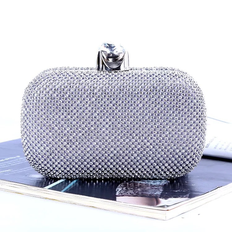 Marie Rhinestone Evening Bag