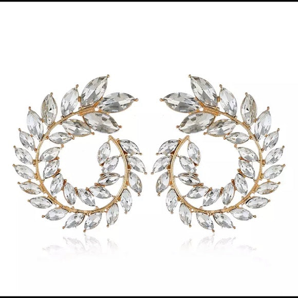 Winter Leaves Earrings